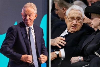 Tony Blair hails Henry Kissinger as 'artist' in tribute to former US diplomat