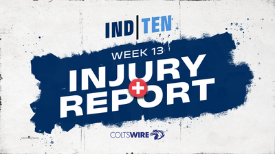 Colts vs. Titans: Initial injury report for Week 13