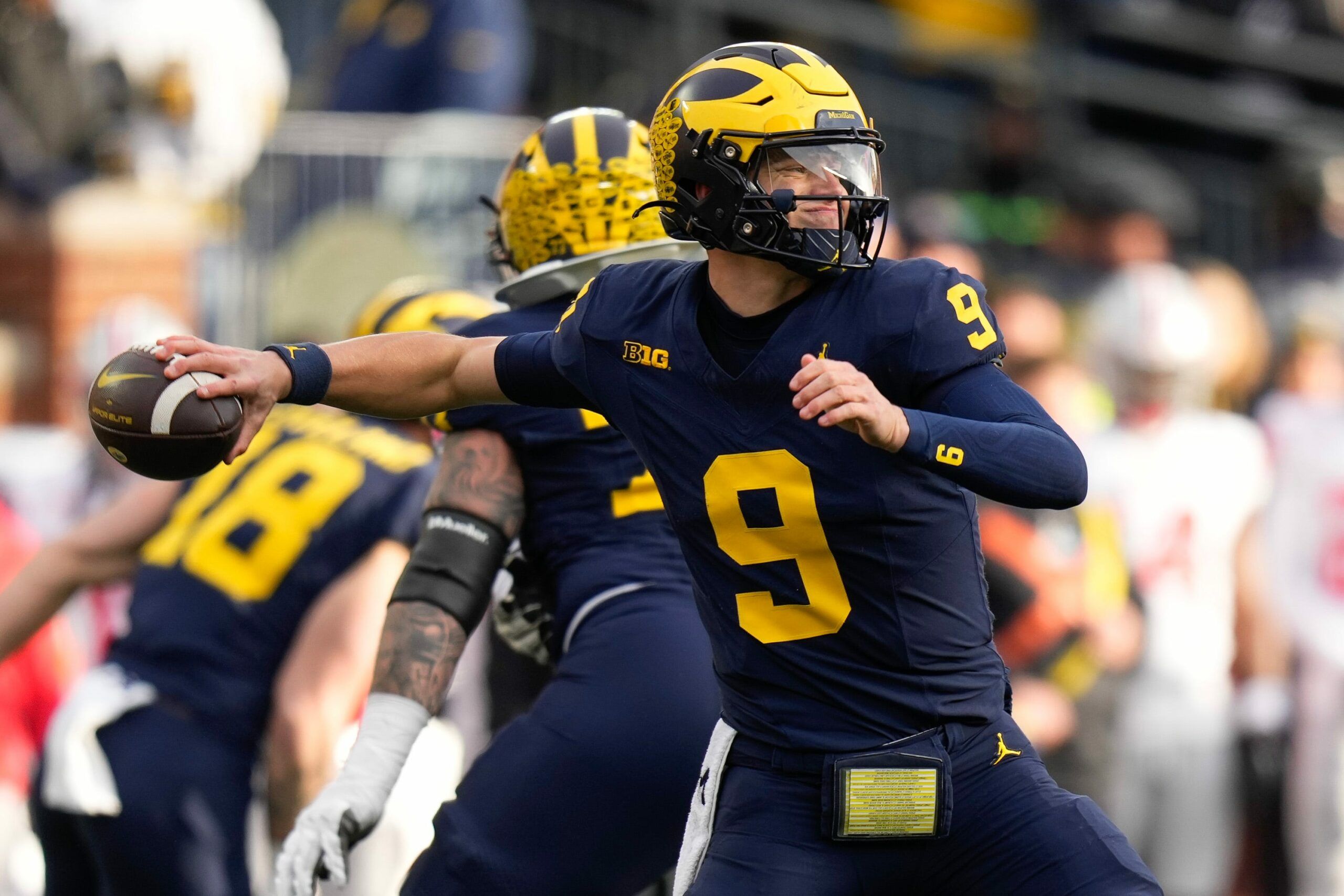 2024 NFL mock draft Seahawks pick Michigan QB in…