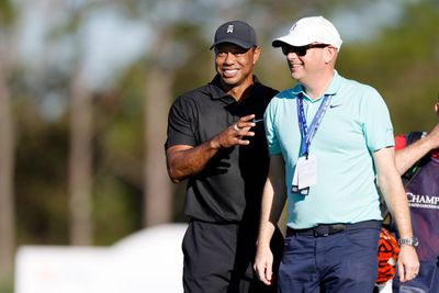 Who’s caddying for Tiger Woods at the Hero World Challenge? Here’s the audacious story of his big break