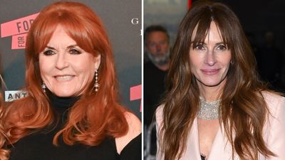 This glam festive shoe trend is the perfect alternative to high heels and it was just demonstrated by Julia Roberts and Sarah Ferguson