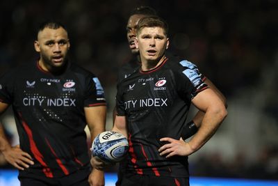 Saracens coach hits out at ‘shameful’ abuse after Owen Farrell announcement