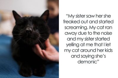 Sister Won’t Let Brother Babysit Her Kids Anymore Because Of His ‘Demonic’ Cat