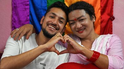 Milestone for LGBTQ+ rights as Nepal hosts South Asia's first trans marriage