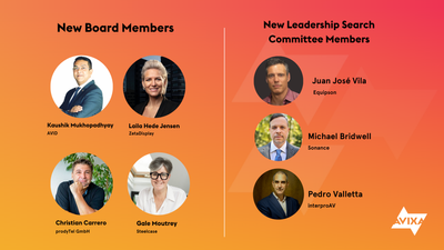 AVIXA Announces 2024 Board of Directors, Leadership Search Committee Members