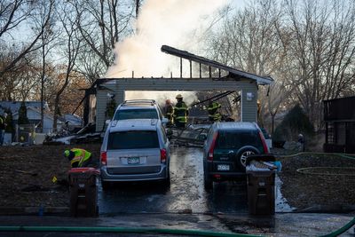 A house explodes and bursts into flames in Minnesota, killing at least 1 person, fire chief says
