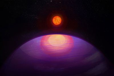 Planet discovered is too big for its sun