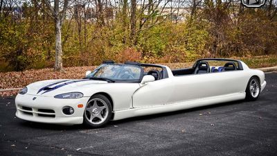 The 25-Foot-Long Dodge Viper Is For Sale Again For Even More Money