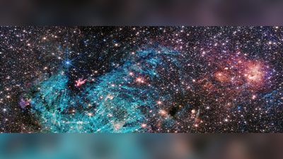 James Webb telescope reveals 'nursery' of 500,000 stars in the chaotic heart of the Milky Way