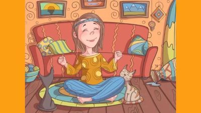 Only true foodies can find the hidden pretzel in this room