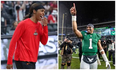 WNBA champion Sydney Colson dropped a delightfully accurate Jalen Hurts impression