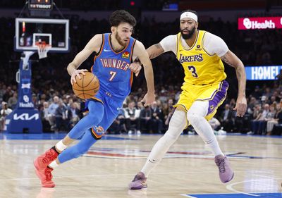 Player grades: Thunder snap two-game skid with 133-110 win over Lakers