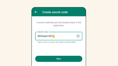 WhatsApp now lets you use secret codes to lock your private chats