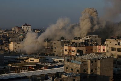 Gazans Flee Homes, Dig Through Rubble As Israeli Strikes Resume
