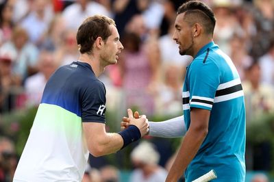 Nick Kyrgios reveals how Andy Murray helped him through period of self-harm