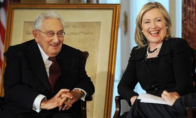 ‘Aura of credibility’: why Democrats and elites revere Kissinger despite war crimes allegations