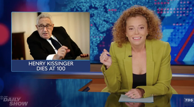 The Daily Show bids brutal farewell to ‘GOAT of war criminals’ Henry Kissinger