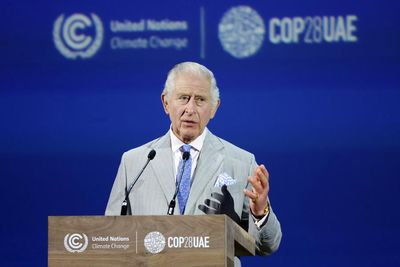 King Charles slammed as 'climate change hypocrite' after COP28 speech