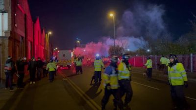 Uefa respond after Legia Warsaw fans clash with police in 'disgusting scenes' before Aston Villa tie