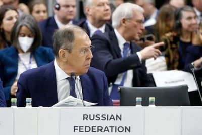 Russia's Lavrov insists goals in Ukraine are unchanged as he faces criticism at security talks,