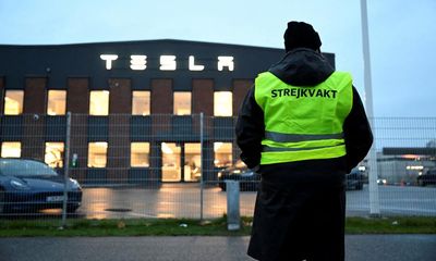 ‘We can’t let Tesla get away with this’: why Swedish unions are fighting Elon Musk