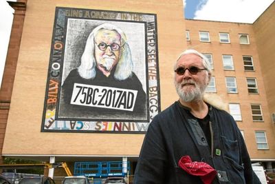 Upset as John Byrne's iconic Billy Connolly mural to be covered