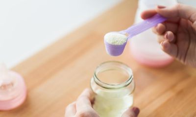 ‘It’s extortionate’: a mother’s struggle to afford rising price of baby formula