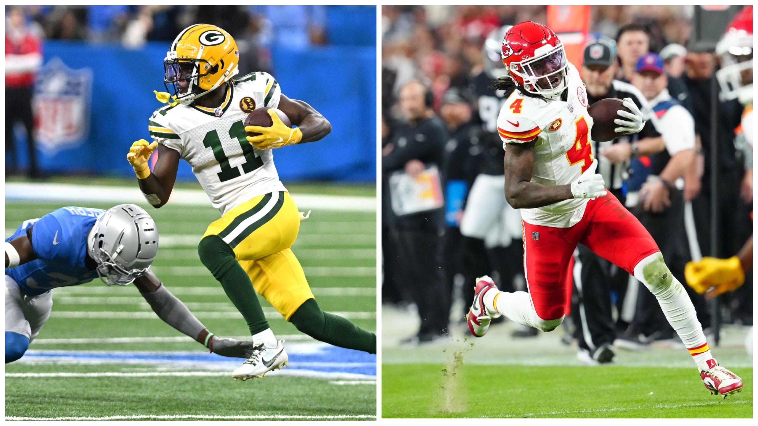 Packers vs. Chiefs features pair of playmaking…