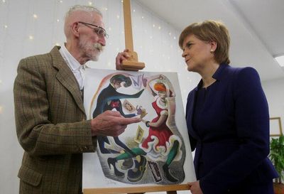Nicola Sturgeon pays tribute to John Byrne after Scottish writer dies aged 83