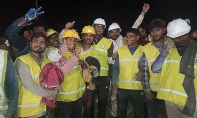 ‘It felt like death was near’: survivors of India tunnel collapse tell of ordeal