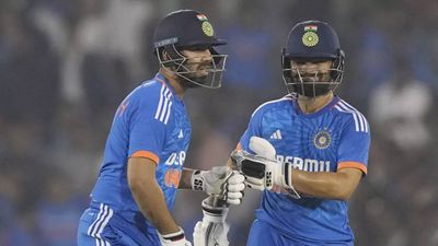 Rinku Singh, Jitesh Sharma guide India to 174-9 against Australia in fourth T20I