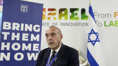 Israel pavilion at COP venue in Dubai seeks to highlight ‘terrorism’