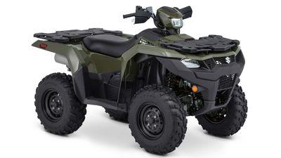 2024 Suzuki KingQuad 750 And 500 Now Get Stock Towing Accessories