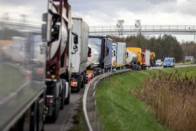 Ukraine Says Polish Trucker Protest On Border 'Catastrophic'