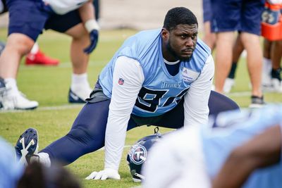 Jaleel Johnson was surprised Titans brought him back after critical tweets
