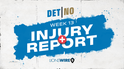Final Detroit Lions injury report for Week 13 vs. Saints