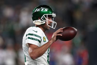 Jets rule out QB Aaron Rodgers vs. Falcons