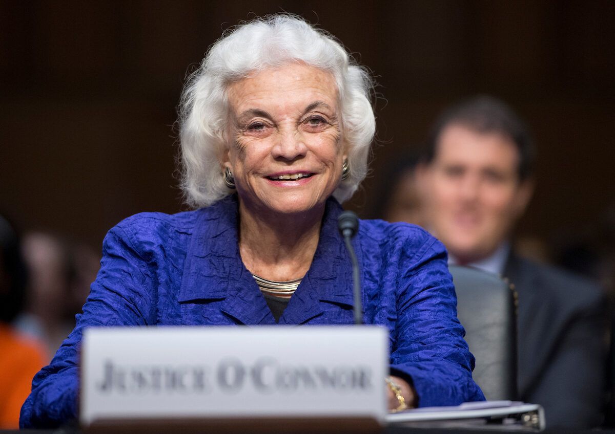 Former Justice Sandra Day O’Connor, first woman on the…