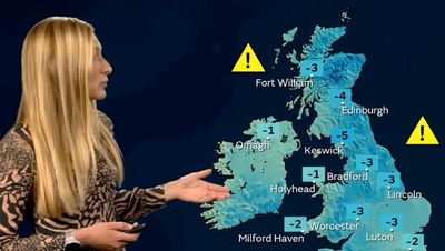 Freezing temperatures to grip UK as forecasters warn of rain and snow