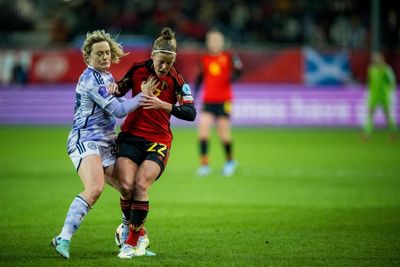 Scotland women relegated from Nations League top tier after Belgium draw