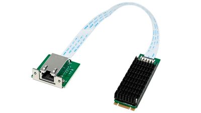 10 Gigabit Ethernet slots into your M.2 port, costs only $86