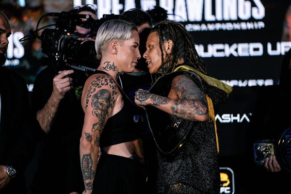 Photos: BKFC 56 weigh-ins and fighter faceoffs