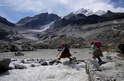 Bolivia's Indigenous women climbers fear for their future as the Andean glaciers melt