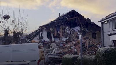 Man, 84, dies and two taken to hospital after house explodes in Edinburgh