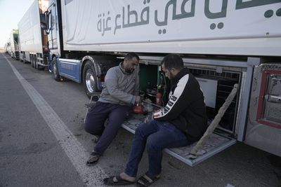 Near Rafah border, baby dies and aid held up again as Israel’s war resumes