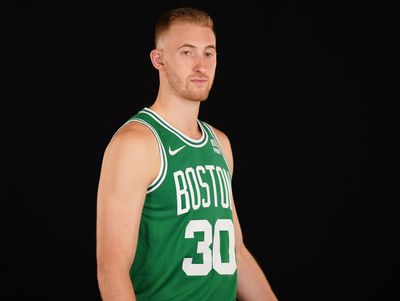 Four numbers that highlight Sam Hauser’s impact for the Boston Celtics