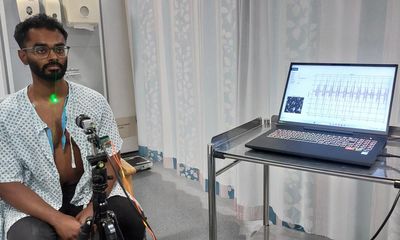 AI laser that reads heartbeat through the throat could replace stethoscopes