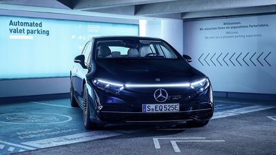 At this parking garage in Germany, your Mercedes can park itself