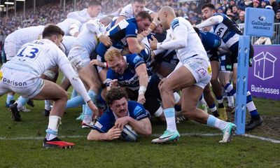 Alfie Barbeary double helps Bath sink Exeter to claim derby spoils