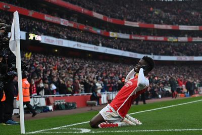 Bukayo Saka and Martin Odegaard fire Arsenal four points clear at top of Premier League